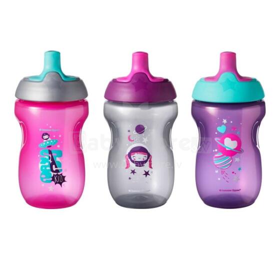 „Tommee Tippee Art.447162 Sport“ sportinė taurė su šiaudais