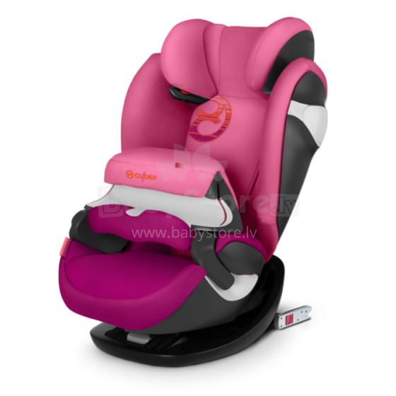 Cybex '18 Pallas M -Fix Col.Passion Pink Inovatīvs, īpaši drošs bērnu autokrēsls (9-36 kg)