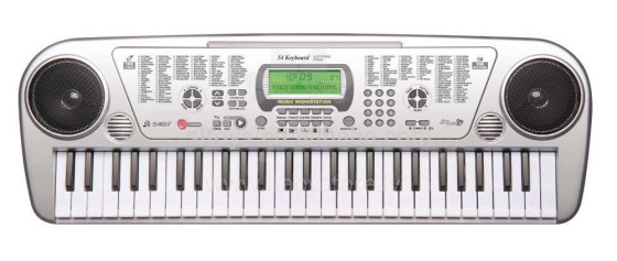 TLC Baby Musical Keyboard Art.AG278 Muzikinis žaislas vaikams - sintezatorius su garsais
