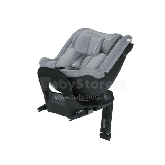 KinderKraft I-GUARD I-SIZE Art.KCIGUA00GRY0000 Cool Grey Aukštos kokybės vaikiška automobilinė kėdutė 9-25 kg