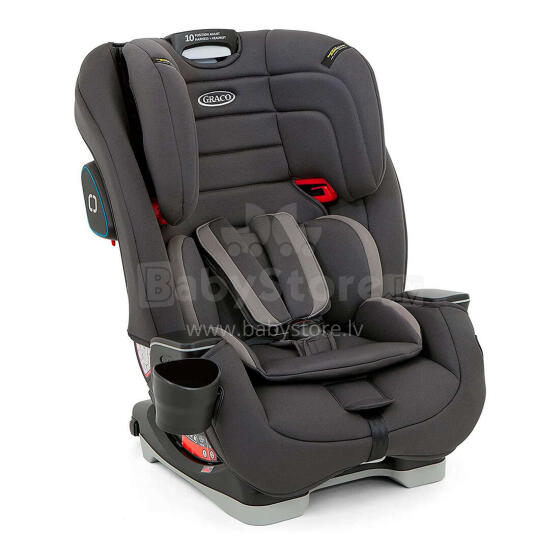 Graco Avolve™ car seat 9-36 kg, Charcoal automobilinė kėdutė (9-36 kg)