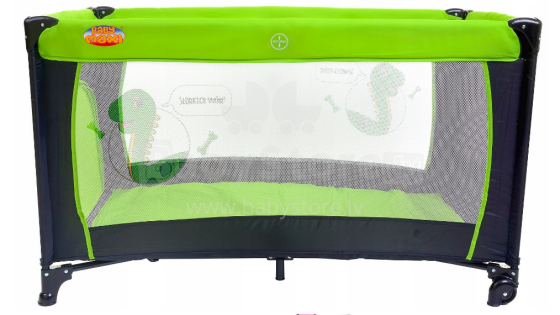 „Baby Maxi M2 Basic Col.“ 646 „Green“ vaikų važiuoklės kelioninė lova