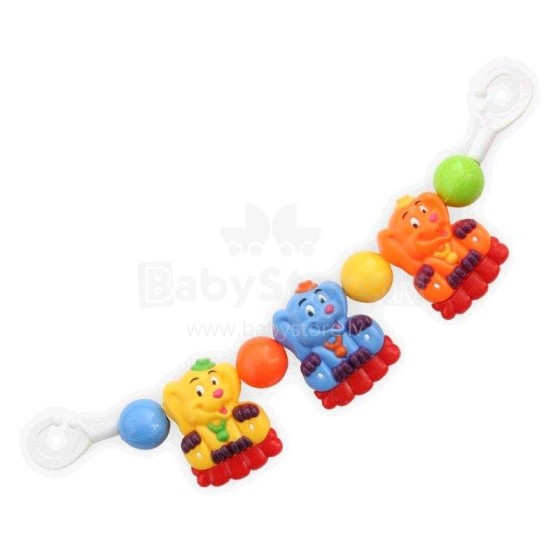 BabyMix Art.165-136P Kūdikių barškučiai vežimėliams