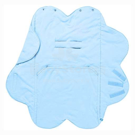 Wallaboo Baby Wrap Fleur Sky Blue Art.WWF.0310.1906 Одеяло для пеленания
