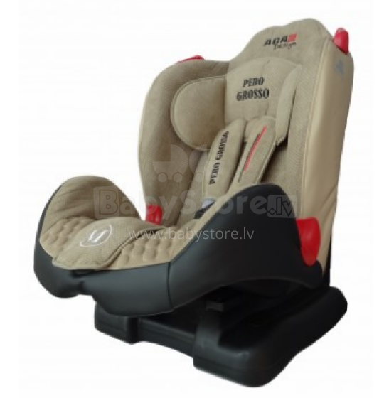 Bet Design Art .BH1209P Pero Grosso Coffee vaikiška kėdutė automobiliui (9-25 kg)