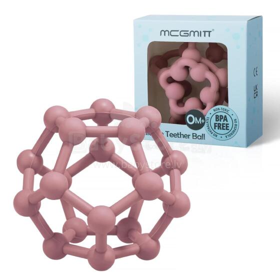 Baby Silicone Teether Sensory Grab Art.47009 Silikoninis kramtukas kūdikiui – sensorinis kramtukas-kamuoliukas, 8,5 x 10 cm