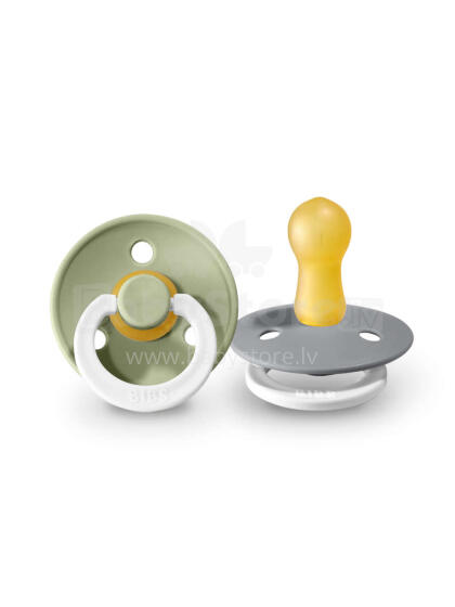Bibs  COLOUR Sage Night/ Cloud Night  , Pacifier, 100% natural