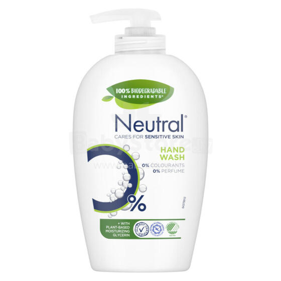 Neutral Body Care Art.285231 kūno priežiūros skystas muilas 250ml