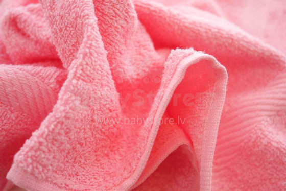 „Baltic Textile“ kilpiniai rankšluosčiai „Super Soft Coral“ Vaikiški medvilniniai kilpiniai rankšluosčiai 70x130cm