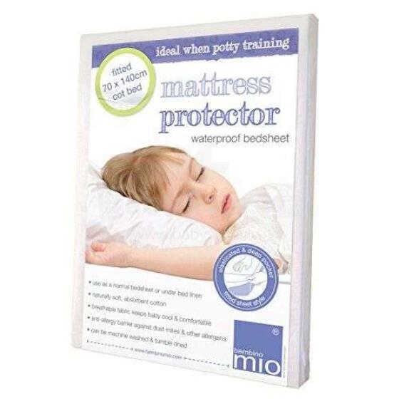 „Bambino Mio“ čiužinio apsauga MPFOC FIT CB - 70 x 140 cm