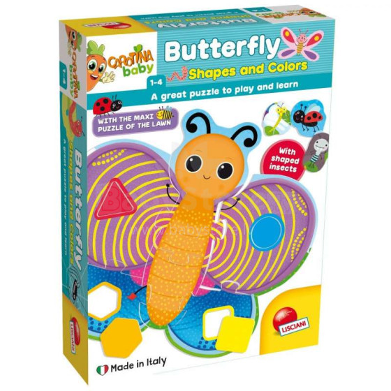 Carotina Baby Butterfly Art.72156 Attīstoša puzle