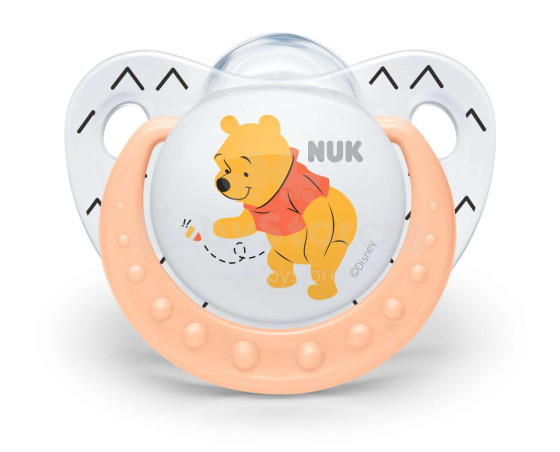 Nuk Classic Disney Art.SB25 Силиконовая ортодонтическая соска (0-6 мес.) 1 шт.