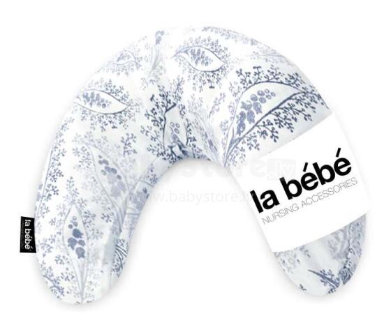 „La Bebe ™ Mimi“ pagalvė Art.49512 Gėlių derliaus atramos pasagos pagalvėlė 19x46cm kelionėms