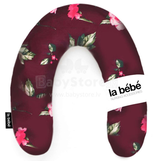La Bebe™ Rich Maternity Pillow Art.49547 Light Saturated Purple Подкова для сна / кормления малыша 30x104 cm