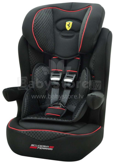 „Nania'18 I-Max SP LX Ferrari Black Art. 51312“ automobilio sėdynė (9 - 36 kg)