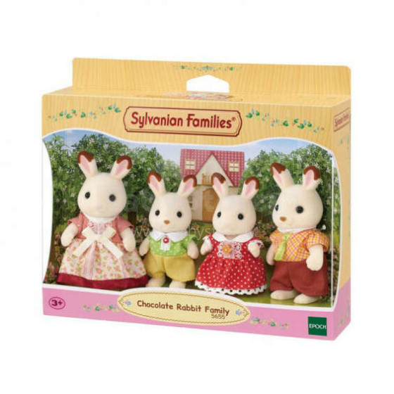 Sylvanian Families Art.4150 Chocolate Rabbit Family Set