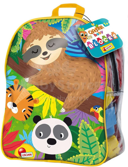 Lisciani Giochi Wild Bag Art.79919 Рюкзак с кубиками