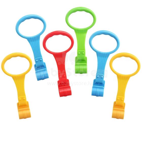 JoyPlus Rings for Baby Cots Art.55306 rankinių rankenos 6vnt.