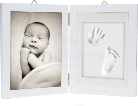 Chuckle Baby Art Art.55701 Hand and Foot Print Dviejų dalių rėmas su atspaudais