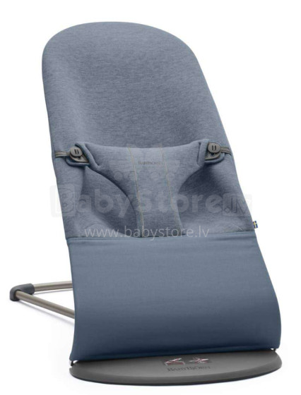 „Babybjorn Babysitter Balance 3D Jersey“ džemperis Art.006031 „Dove Blue“ supamoji kėdė