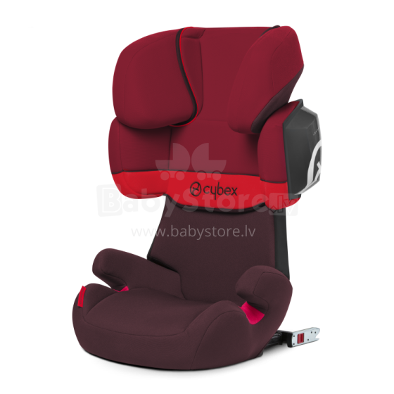 Cybex '19 Solution X2-Fix Col. Rumba Red carseat 15-36kg