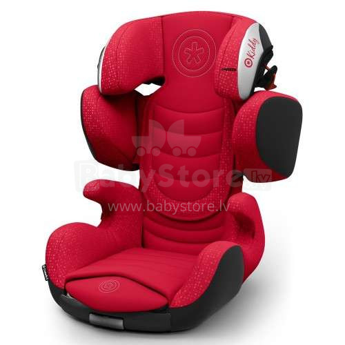 Kiddy '20 CruiserFix 3 Art.41523CF194 Candy Red Autokrēsls (15-36kg)