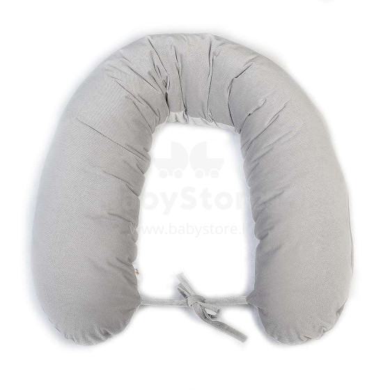YappyKids Velvet Grey Art.58729 Многофункциональная подушка для беременных и кормящих