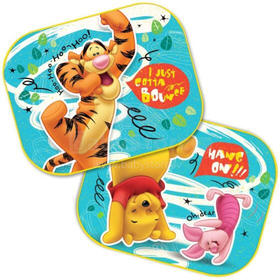 „Disney Sunshade Winnie Pūkuotukas“, 9305, universalūs automobilių skydeliai nuo saulės 35x44, 2vnt