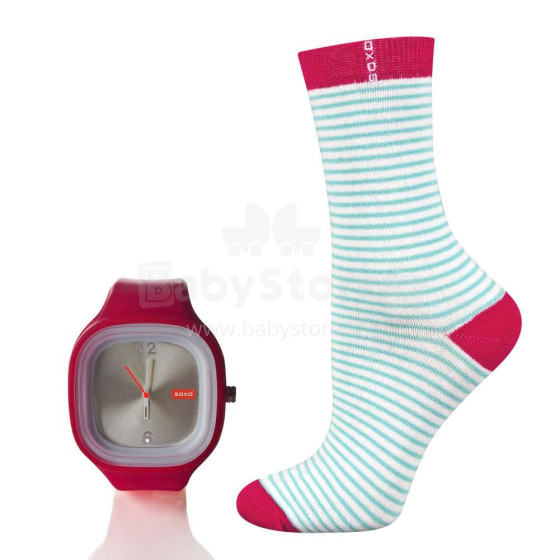 SOXO Art.62846 -1 Socks + wrist watches
