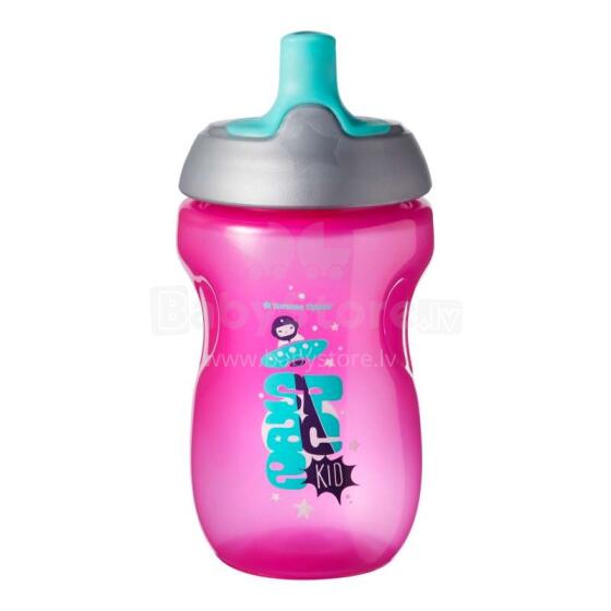 „Tommee Tippee“ art. 447156 Sportinė taurė su šiaudais