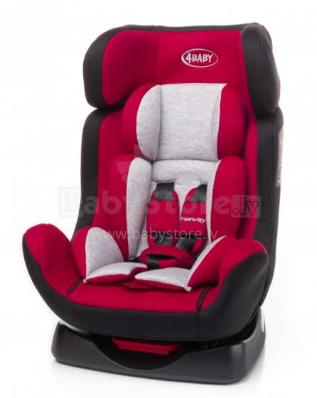 4Baby Freeway Col. Raudona vaikiška kėdutė automobiliui (0-25 kg)