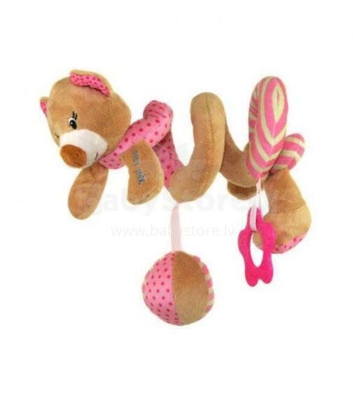 BabyMix Bear Art.43477 žaislinė spiralė vežimėliui / lovai / automobilinei kėdutei