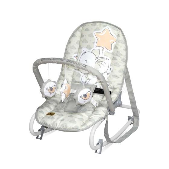 Lorelli Top Relax Art.10110132048 Grey Elephant  Pilka supamoji kėdė