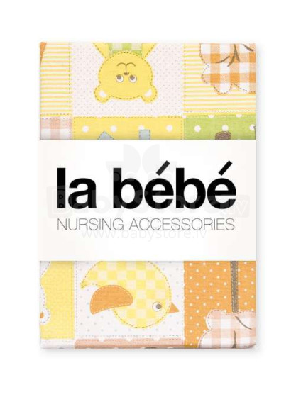 „La Bebe“ slaugos aikštė „Happy Art“. 63156 Vaikiškas medvilninis viršelis 100x140cm