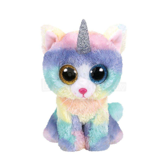 TY Beanie Boos Art.TY36250 Heather Cuddly plush soft toy in pouch