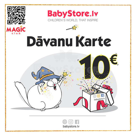 Dovanų kortelė 10 EUR