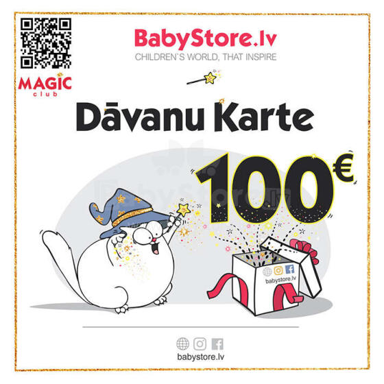 Dovanų kortelė 100 EUR