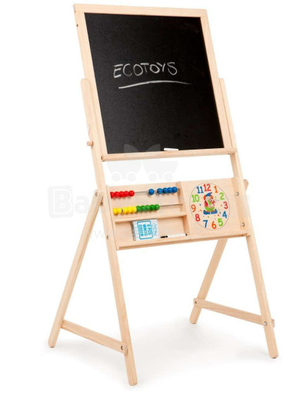 Eco Toys Board Art.1751 Двусторонняя магнитно-маркерная доска для рисования