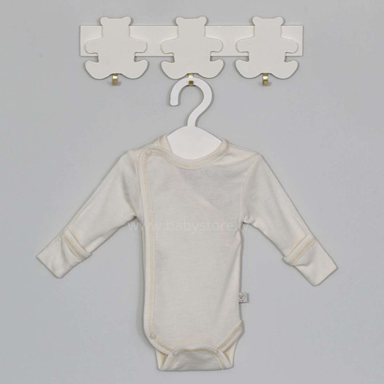 „Vilaurita Art.698“ kūdikių bodžiai ilgomis rankovėmis iš vilnos ir šilko (56–74)