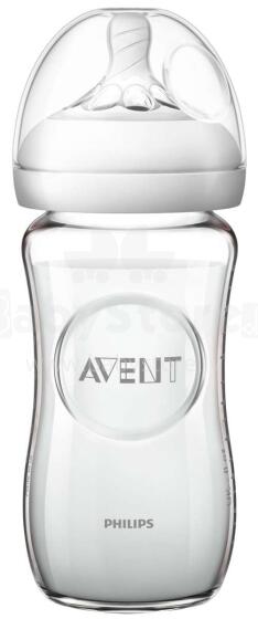„Philips Avent Art.SCF053 / 17“ stiklinis buteliukas buteliui 240ml 1m +