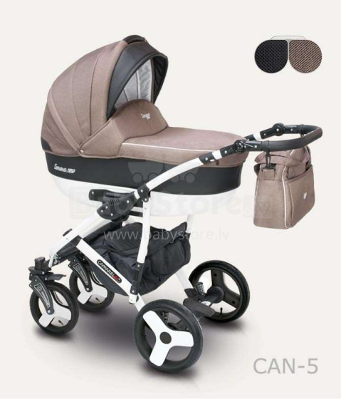 Camarelo Carera menas. „CAN-5“ vaikų universalus vežimėlis 2 viename