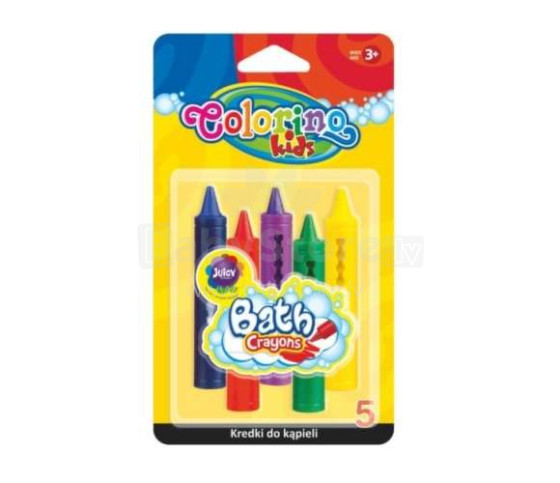ColorinoKids Art.67300PTR vonios spalvotieji pieštukai Vaikų vonių lavinimo žaislai