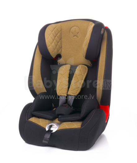 4Baby'18 Star-Fix Isofix Beige Bērnu autokrēsliņš no 9-36 kg
