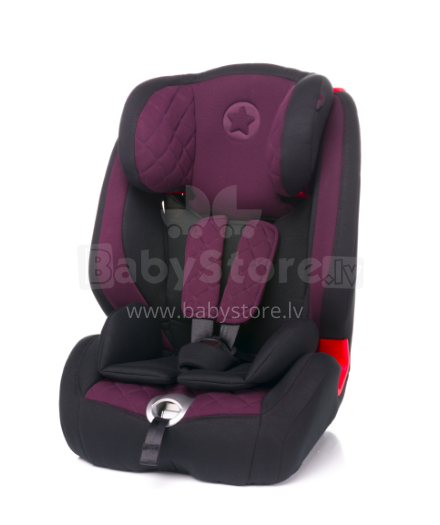 „4Baby'18 Star-Fix Isofix Purple Child“ automobilinė kėdutė nuo 9-36 kg
