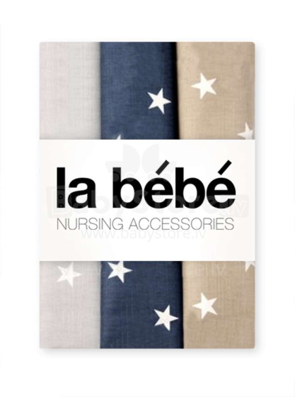 La Bebe Nursing Комплект детских непромокаемых пеленочек 75x75cm