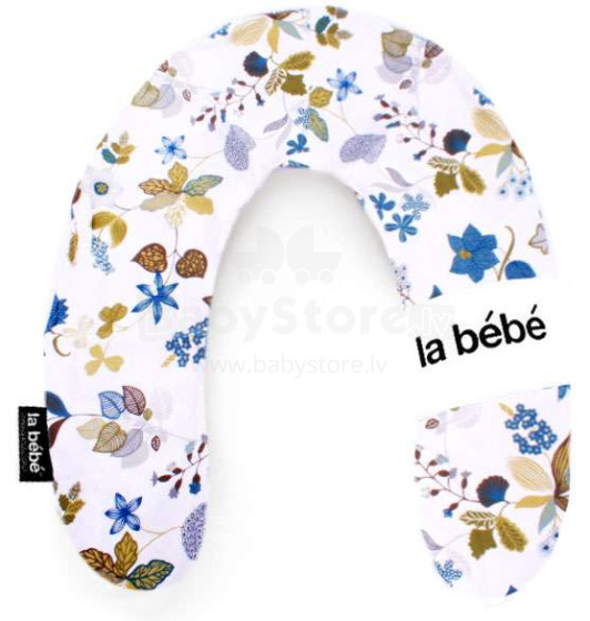 La Bebe™ Rich Maternity Pillow Art.67078 Summer leaf Pakaviņš (pakavs) mazuļa barošana, gulēšanai, pakaviņš grūtniecēm 30x104 cm