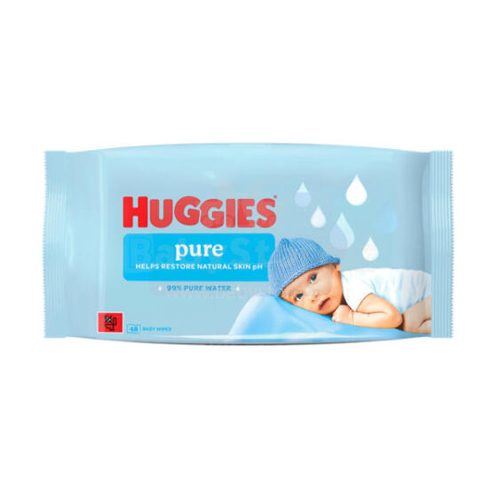 Huggies Pure Art.67109  drėgnos servetėlės