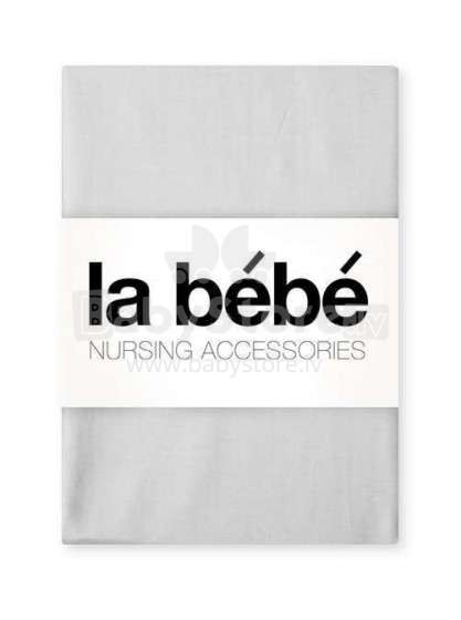 La Bebe™ Satin 75x75 Art.69711 Light Grey Хлопковая (сатиновая) пеленка 75x75 см