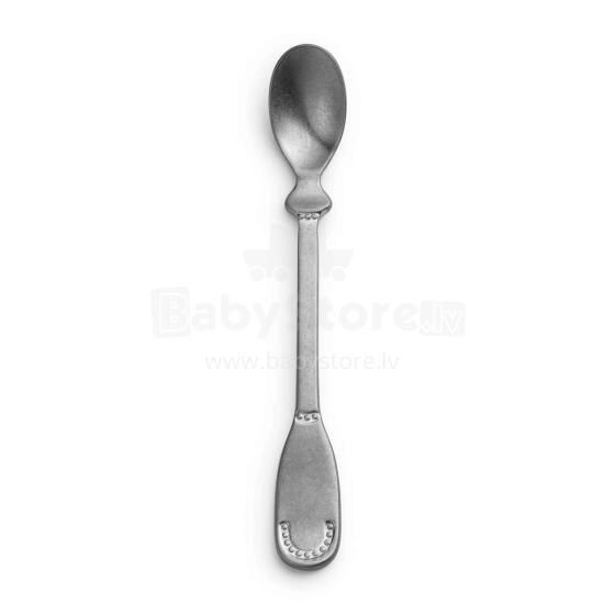 Elodie Details Vaikiškas šaukštas iš nerūdijančio plieno „Antique Silver“