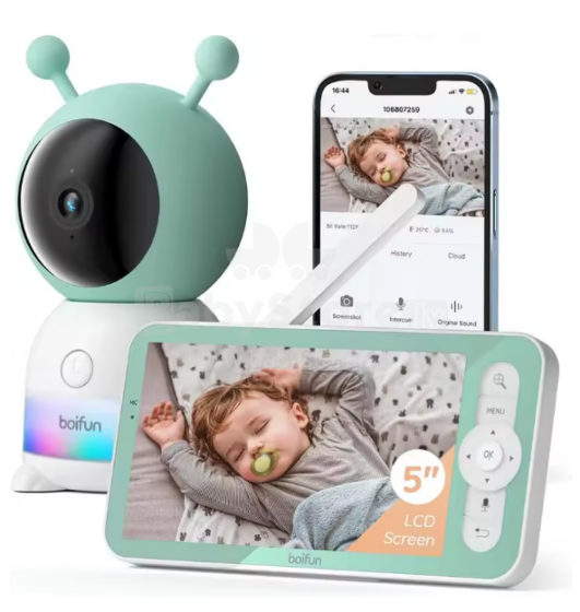 La bebe™ Accessories Baby Monitor Camera 360° Art.70157 Kūdikių monitorius - vaizdo kamera